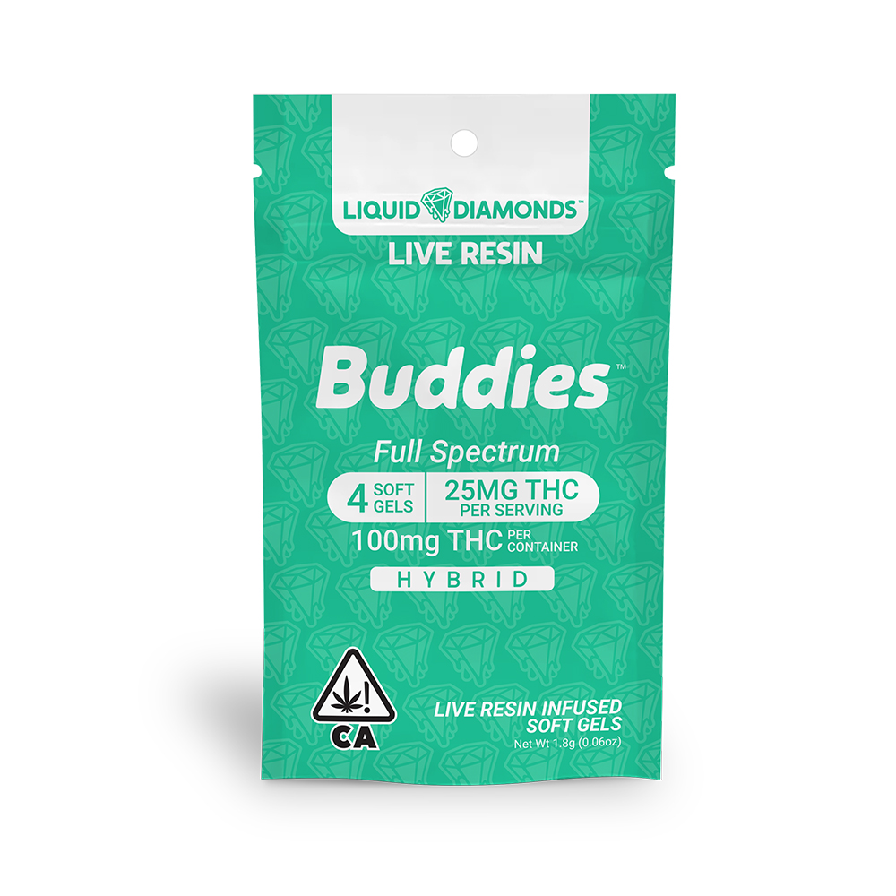 4pk 100mg Hybrid LR - Buddies