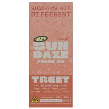 Treet 3g Disposable - Sundaze Peach Og (Hybrid)