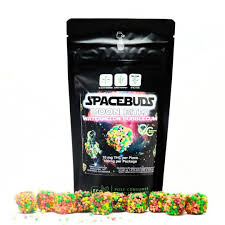 Spacebuds Moon Bites | Watermelon Bubblegum Rosin Gummies | 100mg