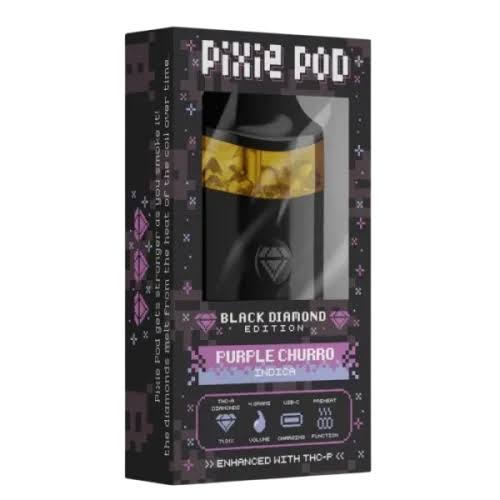 Pixie Pod 2g Disposable- Purple Churro (Indica)