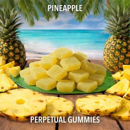 Perpetual Pineapple Gummies 25mg 5pk