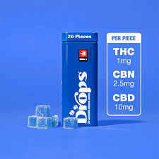 DROPS: Blueberry 20pk/20mg:50mg:200mg (THC/CBN/CBD)