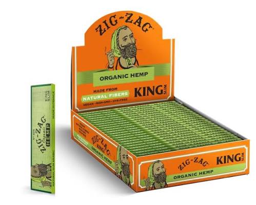 Zig Zag Organic Hemp King Papers