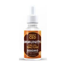 Only CBD Immunity CBD Oil 1000mg w/Vitamin C & D3