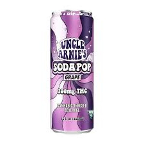 UNCLE ARNIE'S - Grape Soda Pop - 100mg - Drink