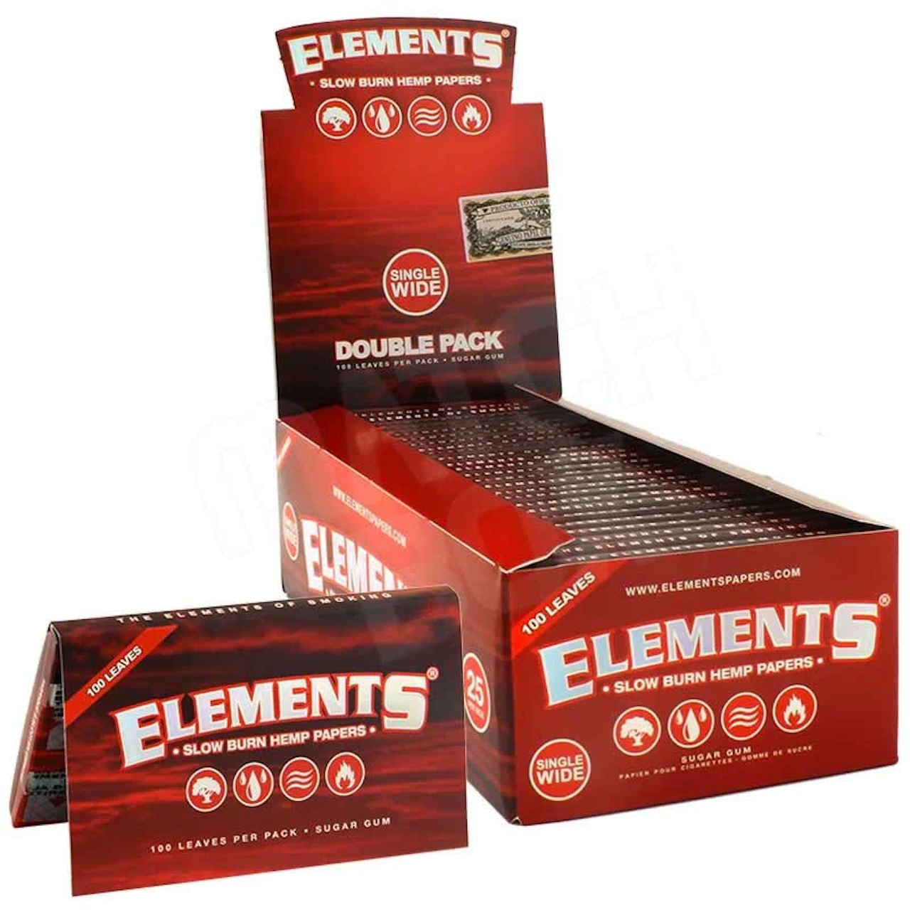 Elements Hemp Papers Single Wide