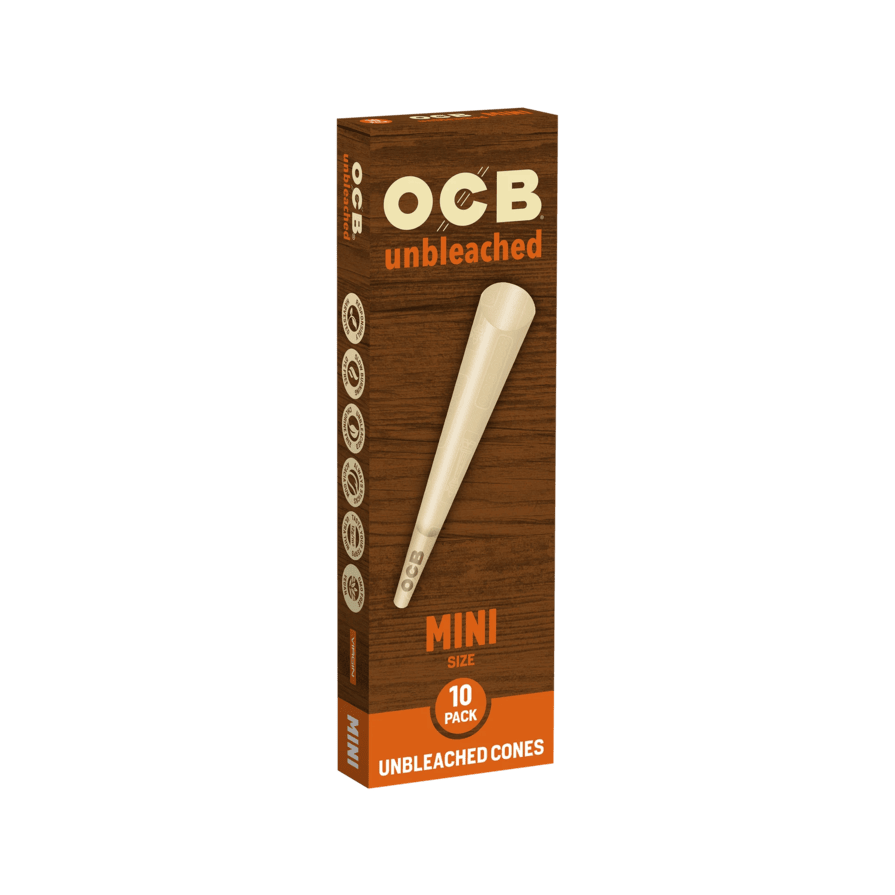 OCB Unbleached Cone | Mini | 10 pack