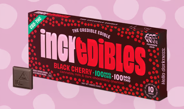 incredibles - Black Cherry + CBD 1:1 -Chocolate - 200mg