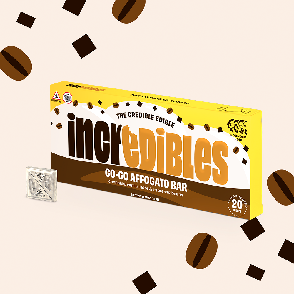 Incredibles Affogato Chocolate Bar 100mg