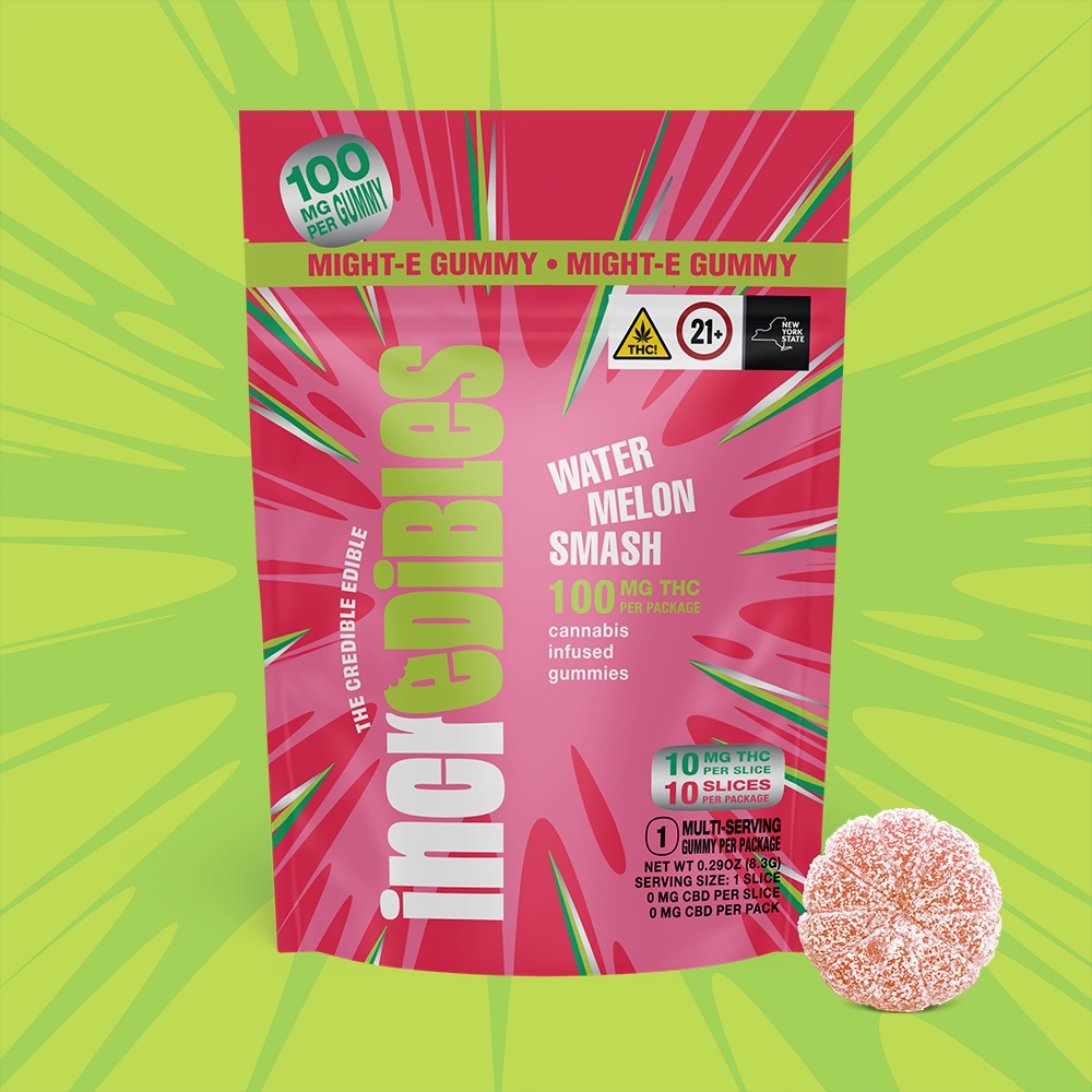 Incredibles | Edible | Gummy - Watermelon Smash | 100mg,1
