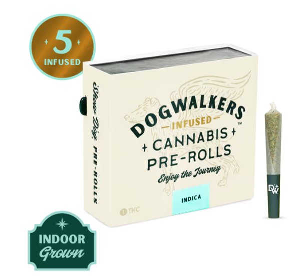 Dogwalkers - Brownie Scout Infused Prerolls 5pk | 0.45g