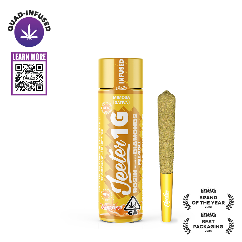 Jeeter Mimosa (S) Rosin Infused Preroll 1g