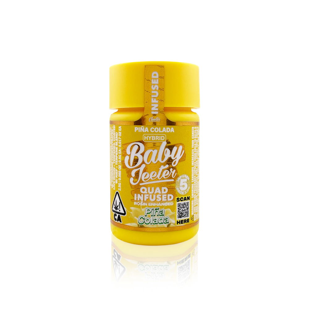BABY JEETER - Infused Preroll - Pina Colada - 5-Pack - 2.5G