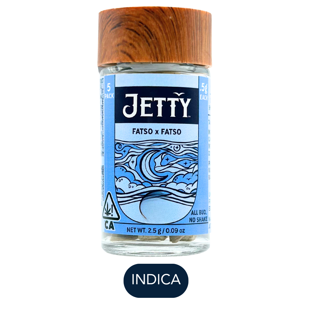 Jetty - Live Resin - Hash Burger x Grape Gas - Infused Preroll Pack - 5pk - 2.5g