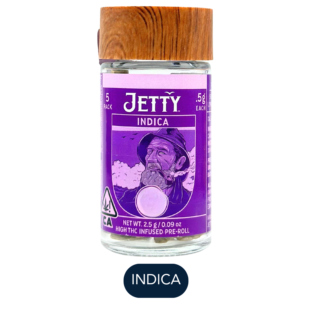 Jetty - High THC - GDP x Diamond Popz - Infused Preroll 5pk - 2.5g