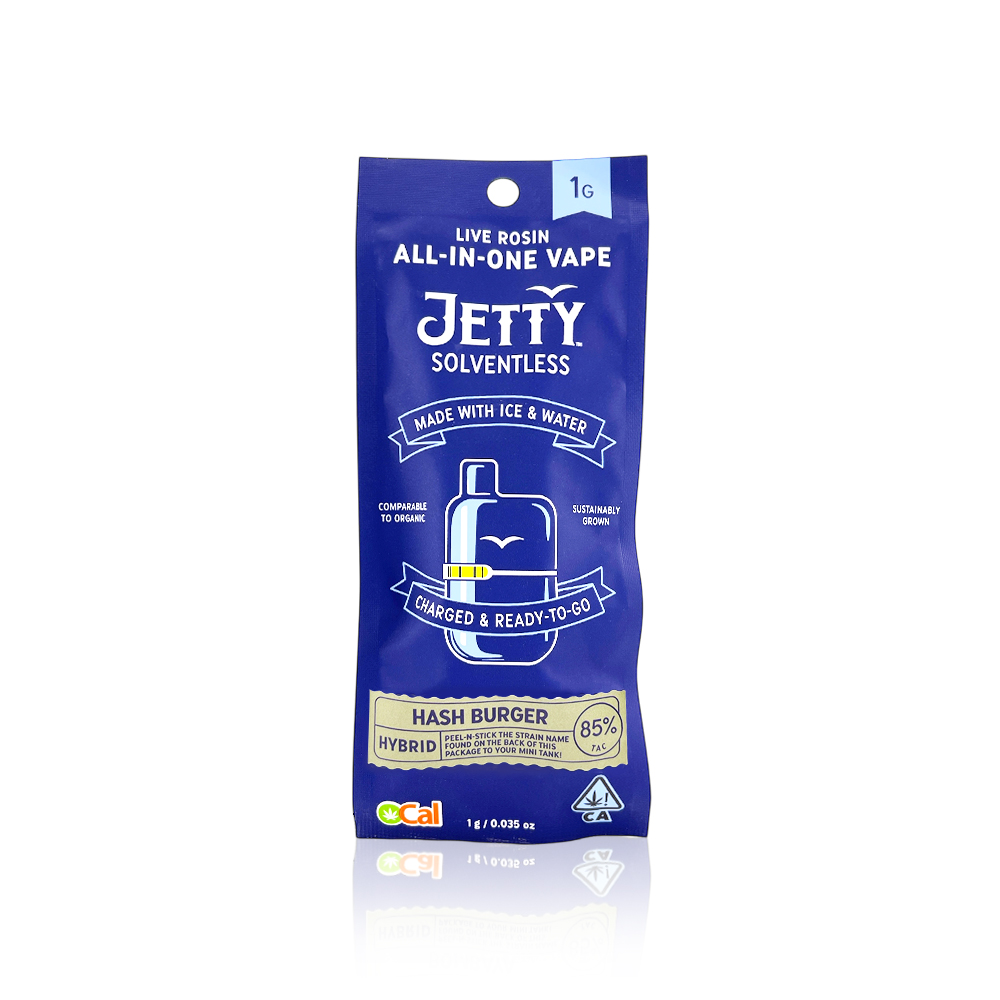 JETTY EXTRACTS - All In One - Hash Burger - Solventless Mini Tank - 1G