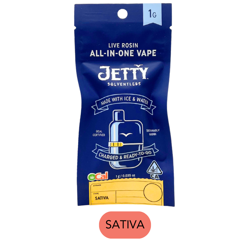 Jetty - Solventless - Sour Strawberry - RTU - 1.0g