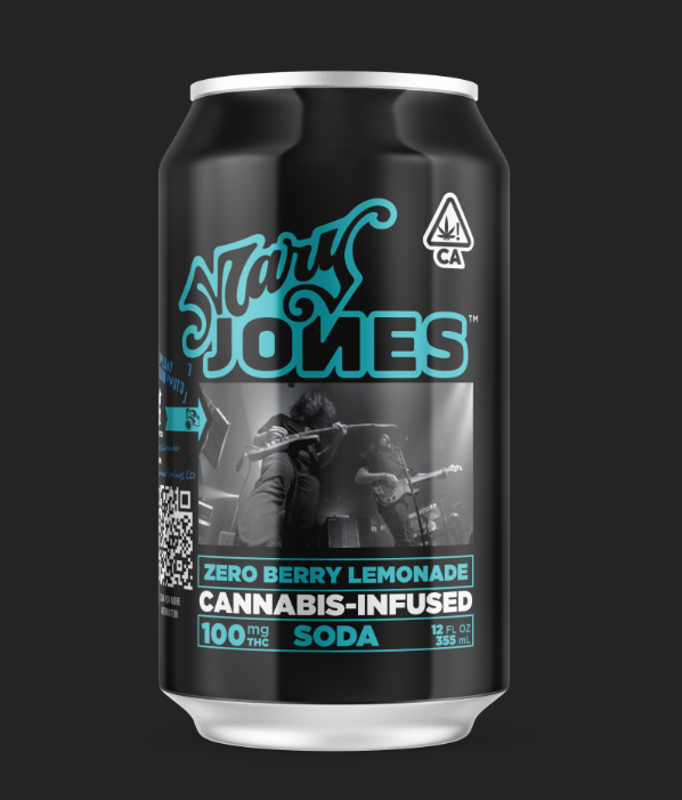 Mary Jones - Zero Berry Lemonade - 12OZ - 100MG