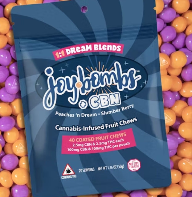 Joybombs Dream Blend 1:1 THC:CBN 40pk | 100mg