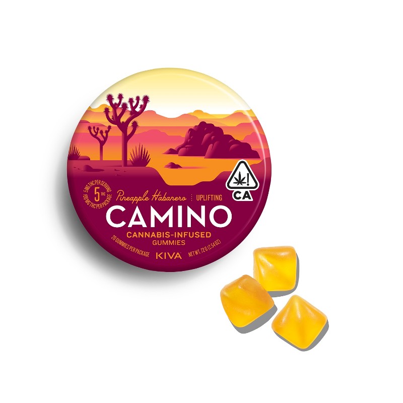 Camino Pineapple Habanero (S/H) Gummies 100mg
