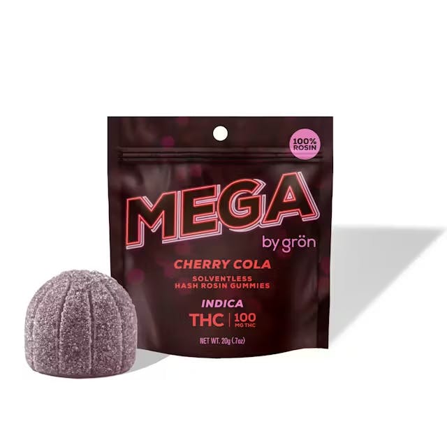 Grön: Gron Cherry Cola Mega Pearl