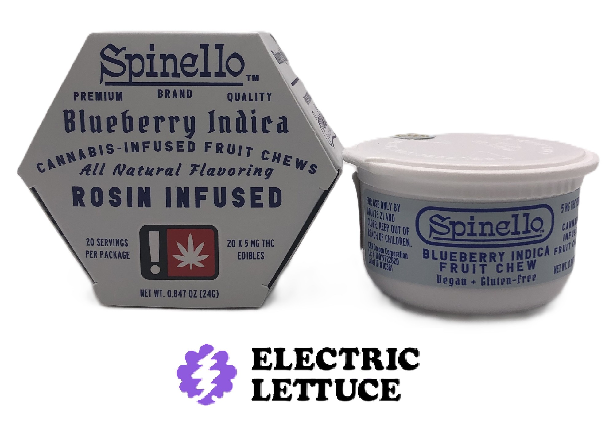 Spinello Blueberry Gummy 2pk