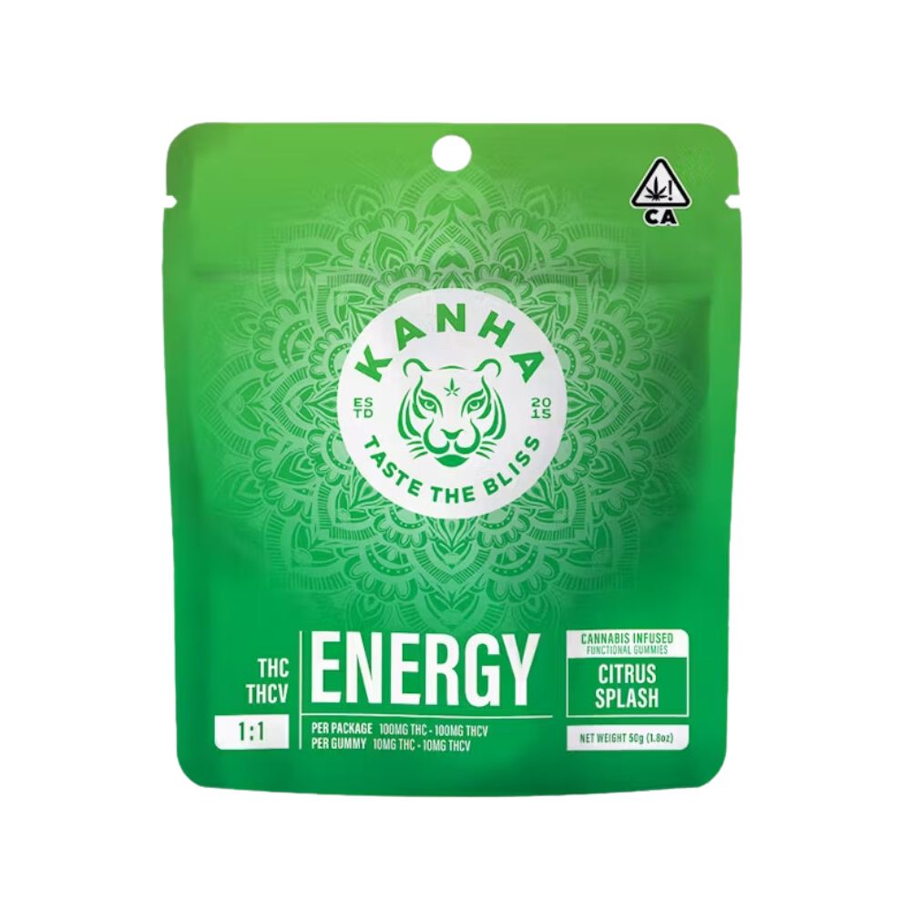 ENERGY 1:1 THC-THCV CITRUS SPLASH GUMMY - KANHA