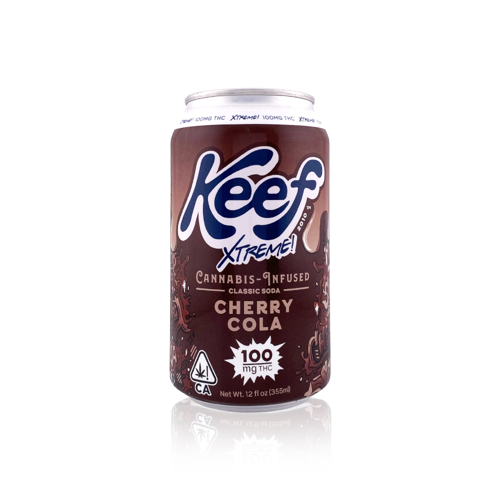 KEEF - Drink - Cherry Cola - Xtreme Classic Soda - 100MG