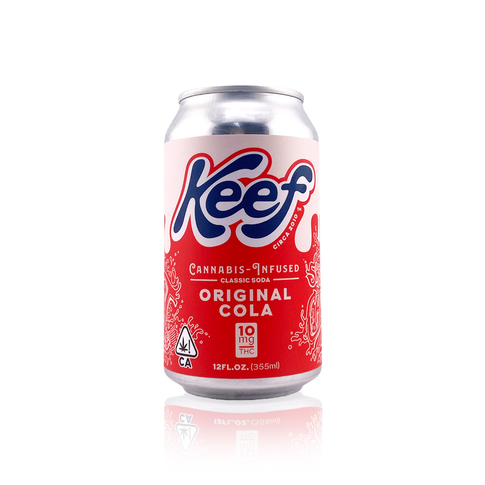 KEEF - Drink - Original Cola - Single Can - 100MG