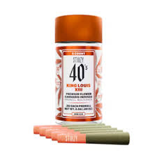 40's Infused Preroll 5pk 2.5g - King Louis XIII (I)