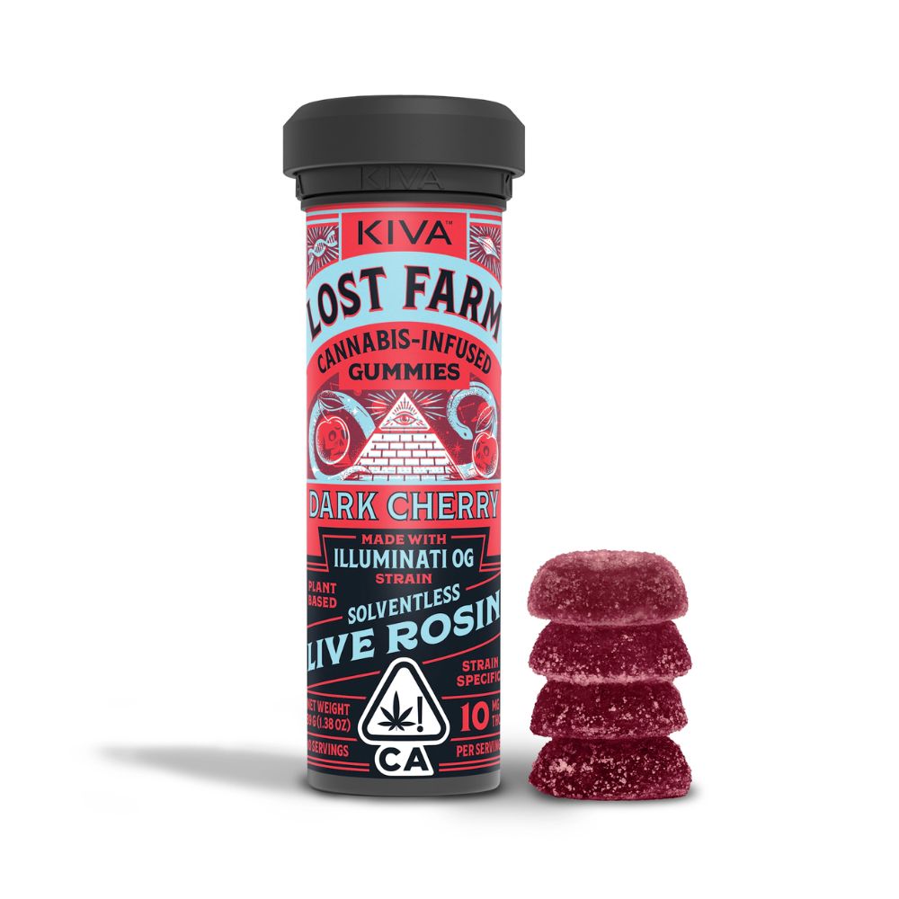 Kiva: Lost Farm - Dark Cherry - Kiva Confections