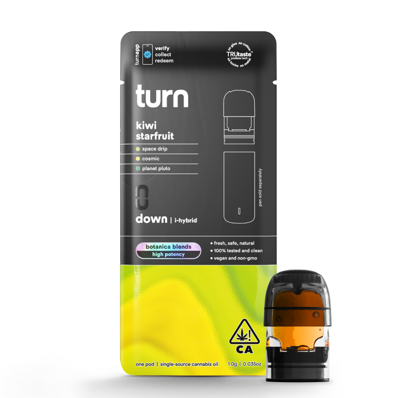Turn Kiwi Starfruit (I/H) Pod 1g