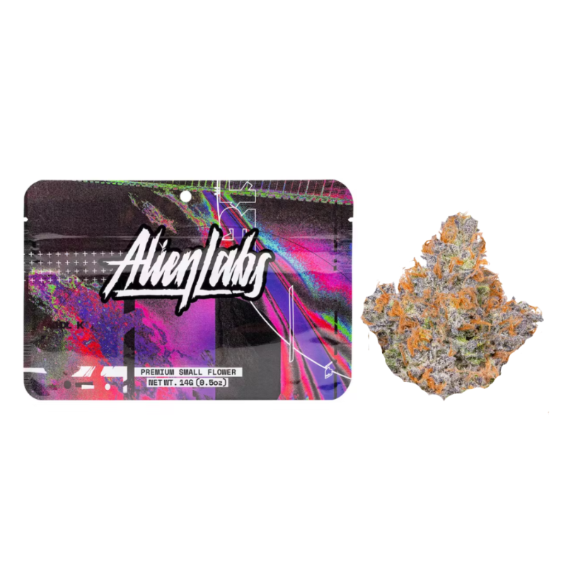 Alien Labs Brain Wash (I/H) Smalls Flower 14g