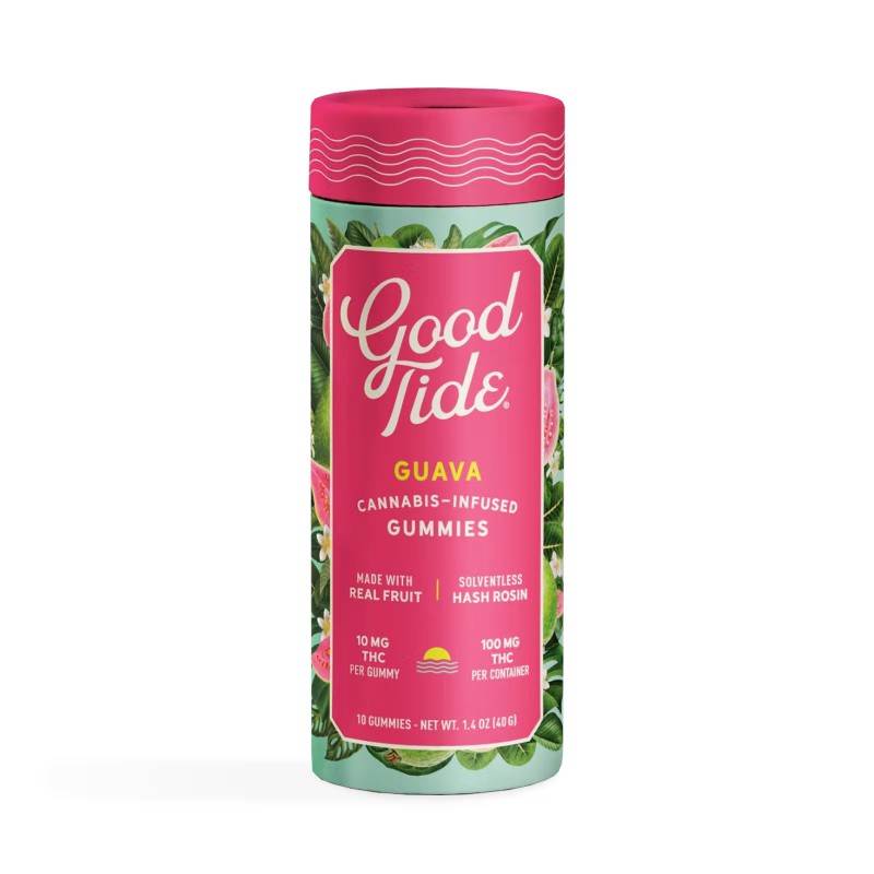 Good Tide Guava (H) Rosin Gummies 100mg
