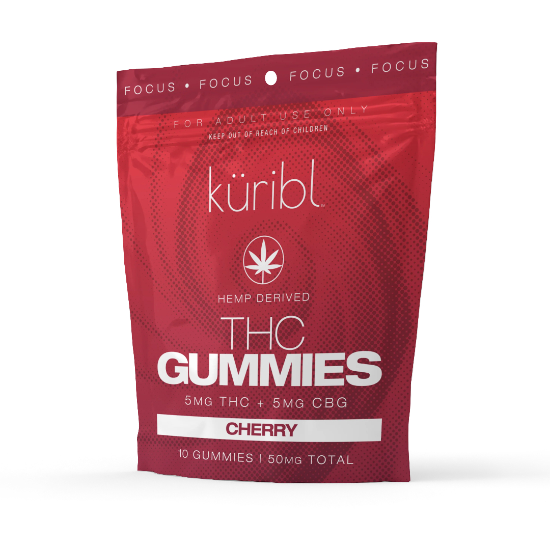 küribl | Focus THC Gummies | Cherry