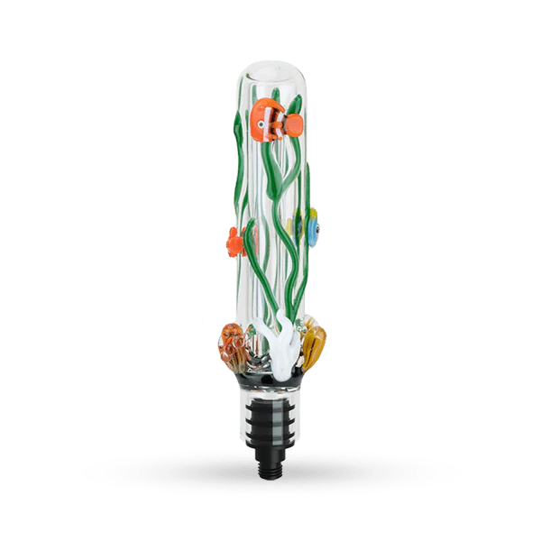 Studden Glass - Large Upstem - Under The Sea - Percolated