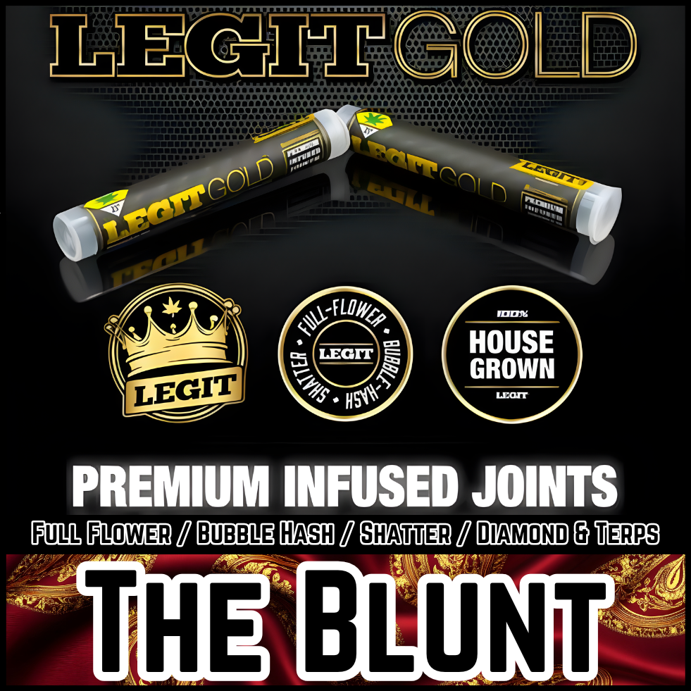 Legit Prestige | Cocoa Huckleberry | Infused Blunt | 1g