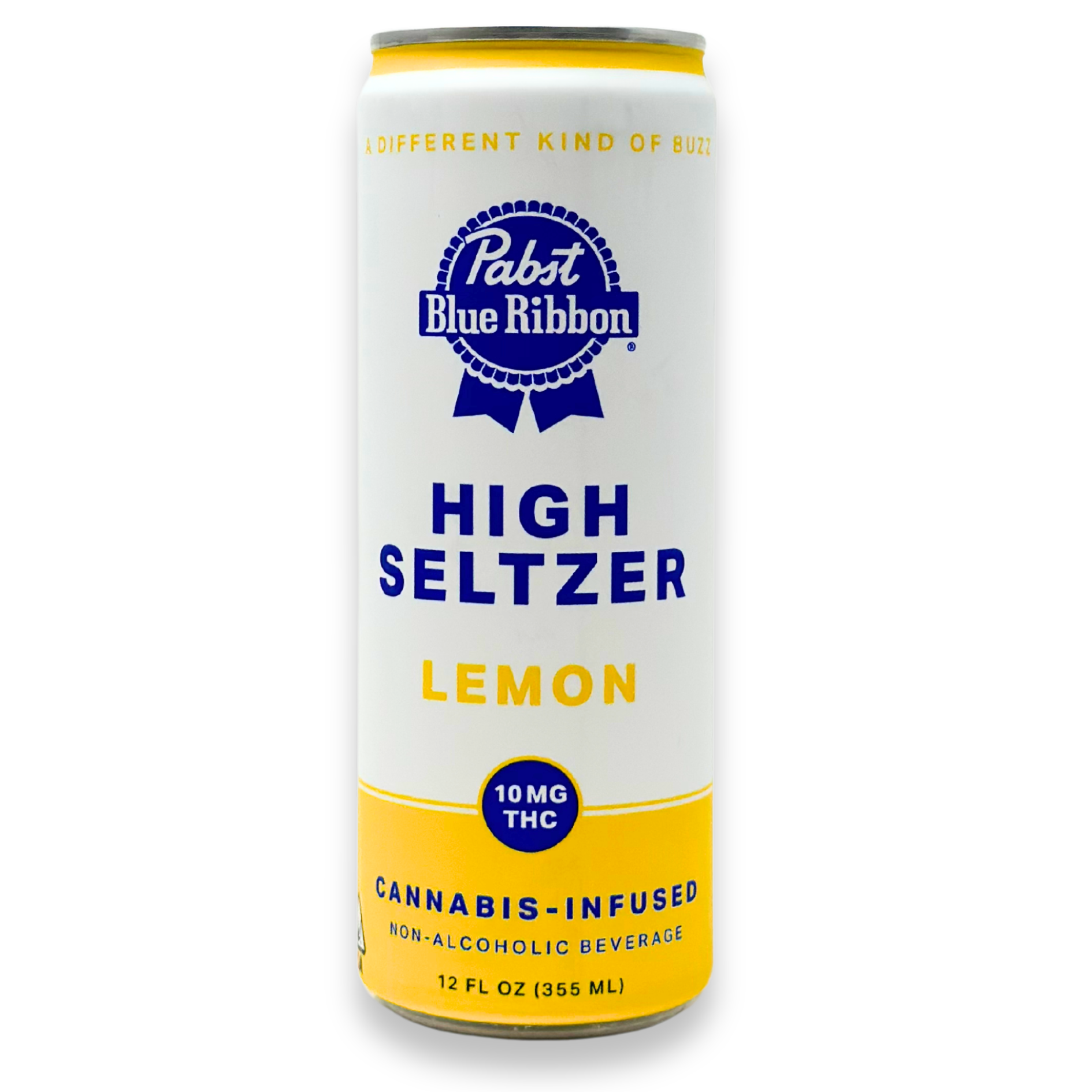 Pabst - High Seltzer - Lemon - Single - Beverages - 12oz - 10mg