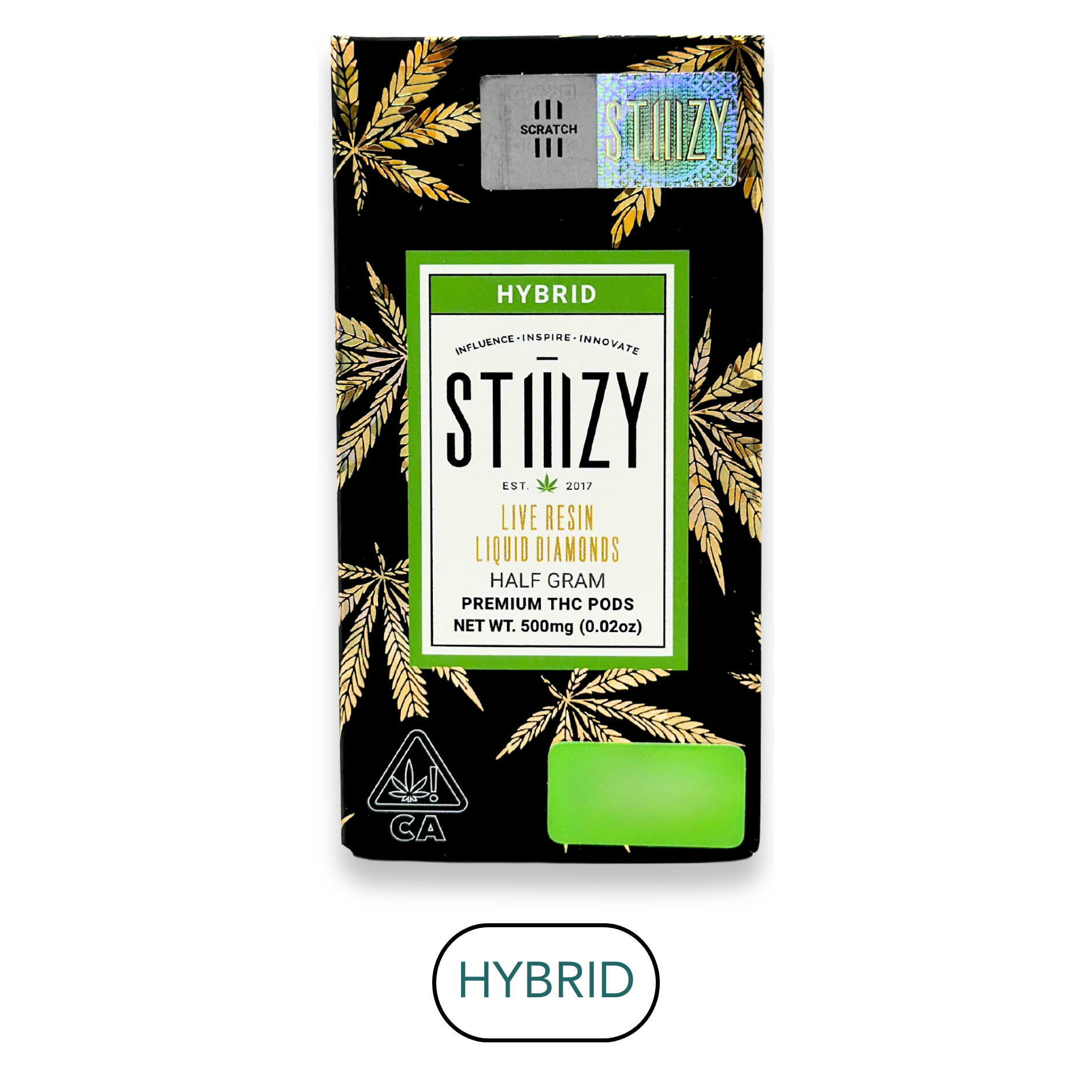 Stiiizy - Liquid Diamonds - Lemon Cherry Gelato - Vape Pod - 0.5g