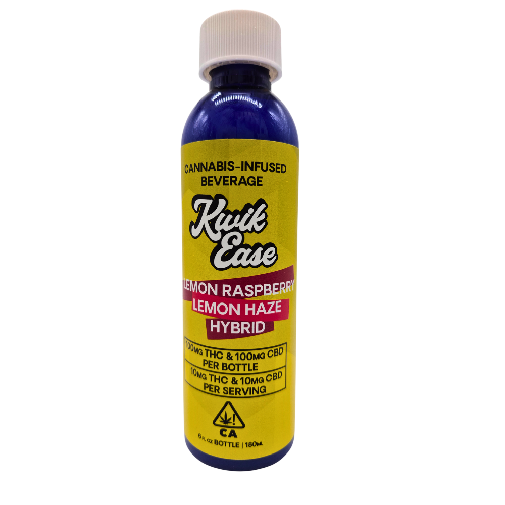 Kwik Ease 1:1 THC:CBD 100mg:100mg - Lemon Haze (CBD)