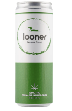 Looner | Lemon Lime THC Soda | 10mg THC