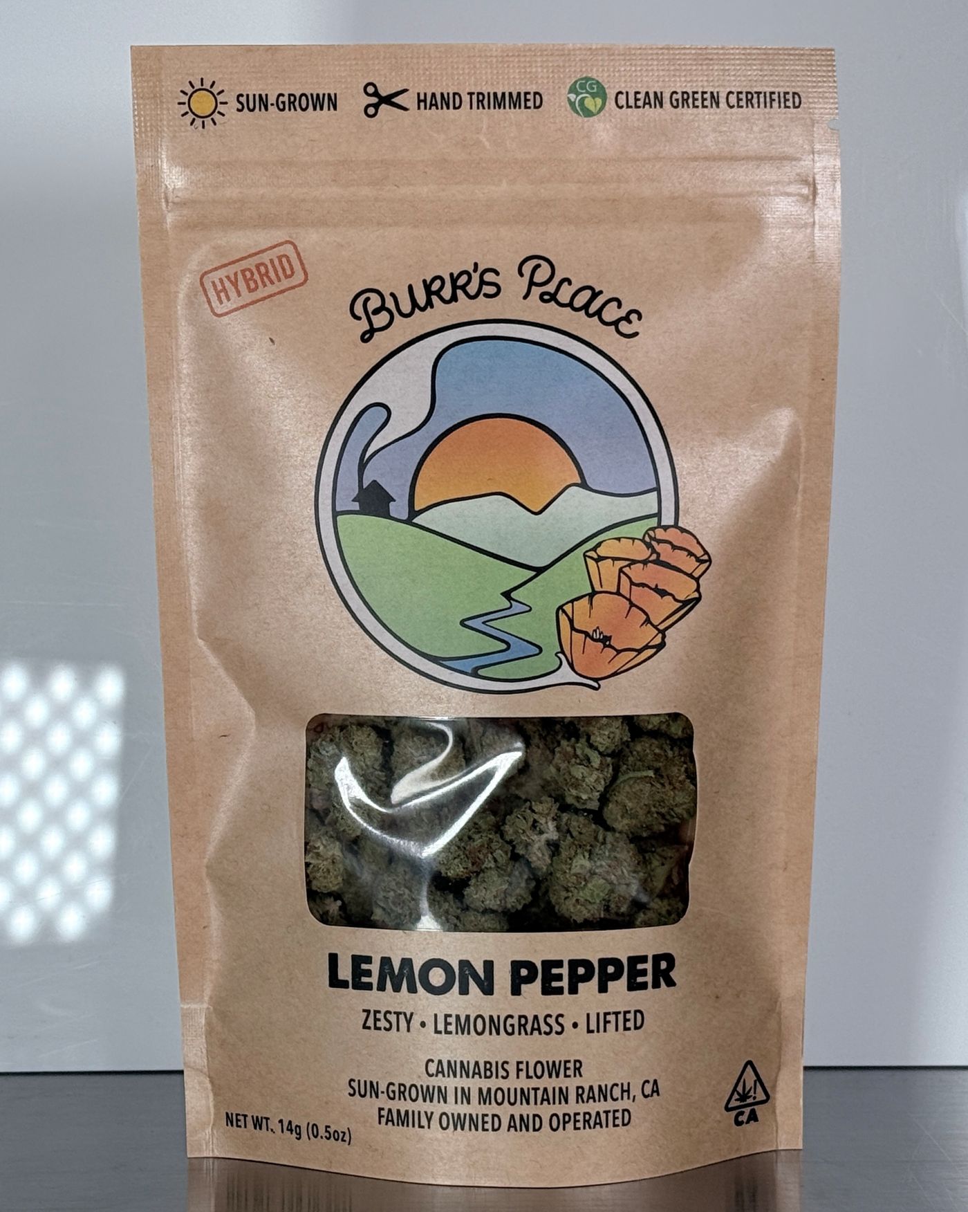 Burr's Place Lemon Pepper 1/2 PD 26%