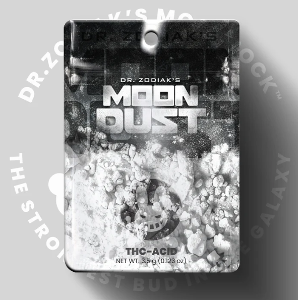 Dr. Zodiak's Moonrocks Moon Dust THC-Acid 1g Concentrates