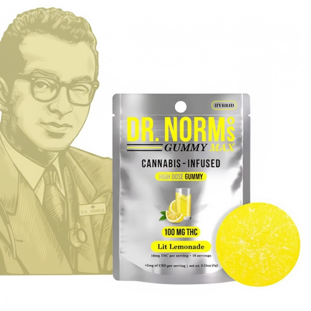 Dr Norms - Edible - Lit Lemonade - 100MG