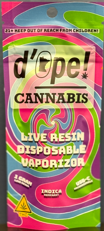 DC Live Resin Disposable | White Truffle X Gary Payton X Humboldt Uppercut | 1g