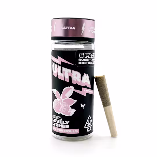 Ultra Infused Preroll 5pk 2.5g - Lovely Lychee (S)