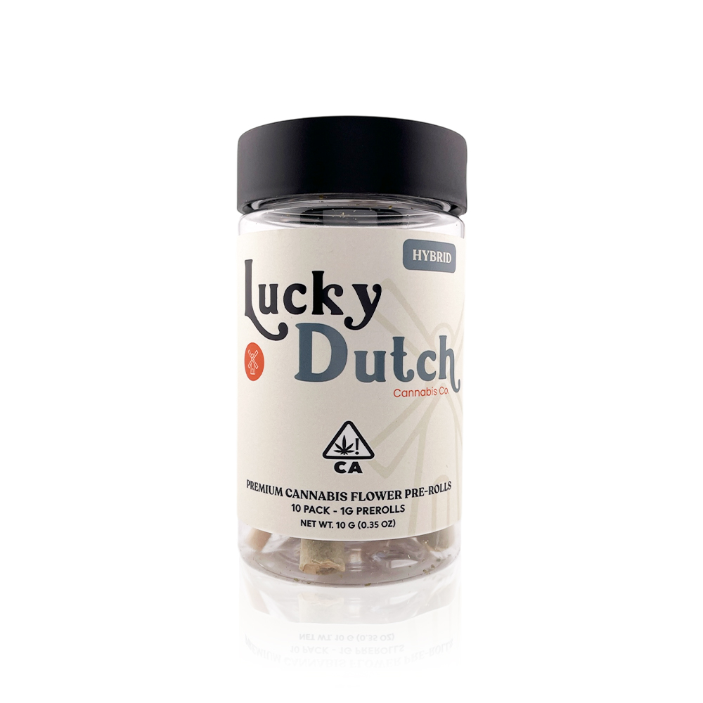 LUCKY DUTCH - Preroll - Lemon Gelato - 10-Pack - 10G