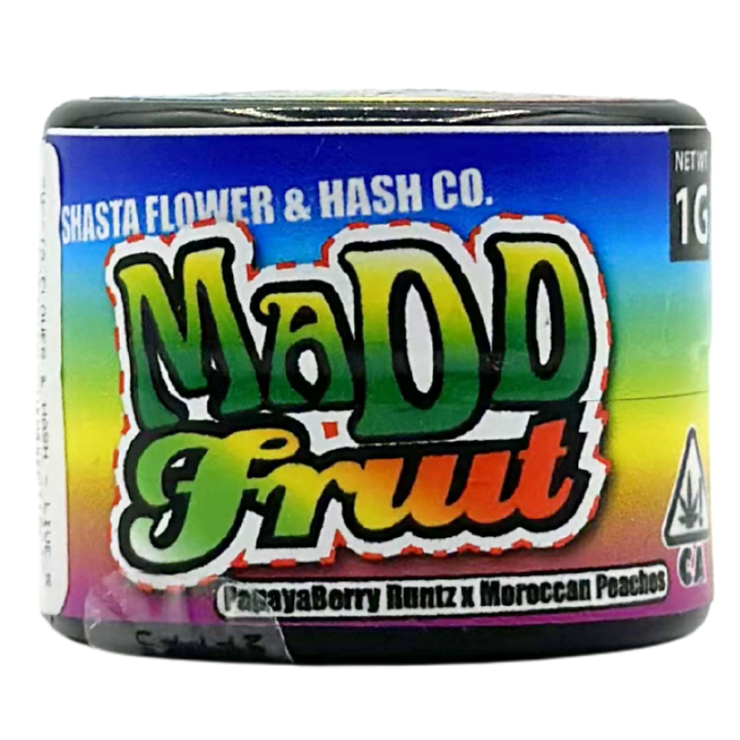Shasta Flower & Hash - Live Rosin - Madd Fruit - Concentrates - 1.0g