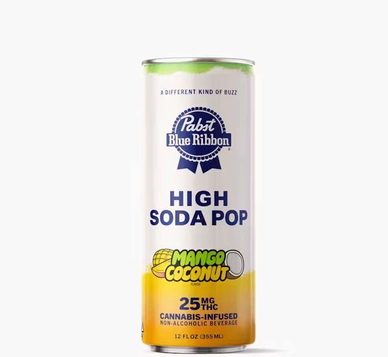 [Pabst] Seltzer - 25mg - Mango Coconut