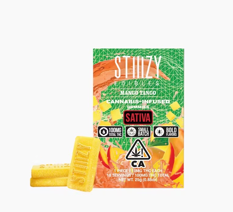 [STIIIZY] Gummies - 100mg - Mango Tango (S)